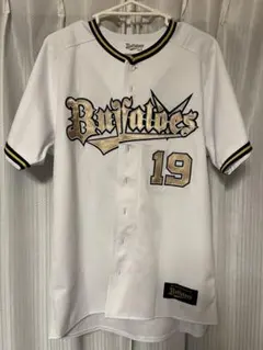 オリックス・バファローズ 山岡泰輔 ビジター ユニフォーム L - メルカリ