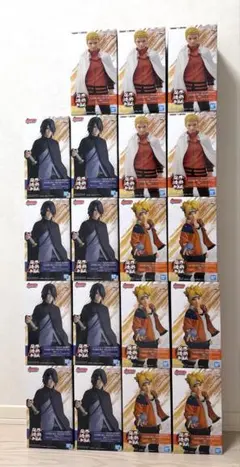 NARUTOフィギュア ナルト サスケ ボルト 20体セット - メルカリ