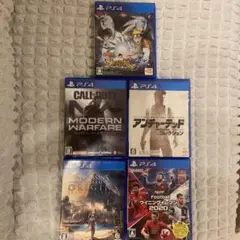 PS4 ゲームセット 5本まとめ売り