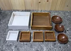 アンティーク小物入れ　木箱　まとめ売り