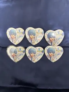 すとぷり ころん 缶バッジ 6個セット ハート缶バッジ 7周年 まとめ売り