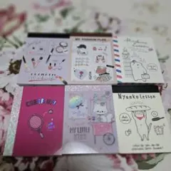 メモ帳　まとめ売り　女児　クーリア　カミオジャパン　クラックス　ねこ