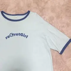 reGretGirl ロゴ Tシャツ