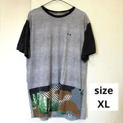 00s ヴィンテージ OAKLEY プリント ロゴ XLサイズ 半袖 Tシャツ