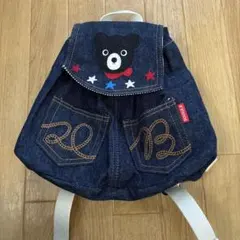 DOUBLE.B デニム リュック キッズ