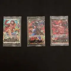 早い者勝ち　セブンイレブン　プロモ　3種　新品未開封　ルフィ　サボ　エース