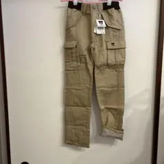 新品MIKI HOUSE DOUBLE.B ベージュ 長ズボン 130