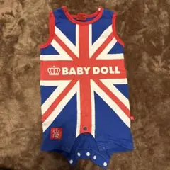【70cm】BABYDOLL ユニオンジャック ロンパースのサムネイル