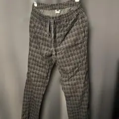 良品計画　パンツチェック柄