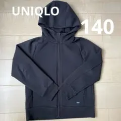 ユニクロ UNIQLO フルジップパーカ パーカー 薄手のパーカー 春 140