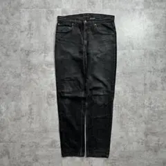 W33 L34 カナダ製 usa levi's ブラックデニム