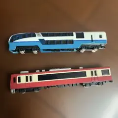 Nゲージ 鉄道模型 2両セット　京急2100とスーパービュー踊り子のサムネイル