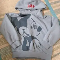 2回着用　gap パーカー　110cm