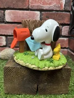 スヌーピー　SNOOPY　加藤工芸　置物　2点　廃盤　ジョークール スヌーピー SNOOPY 加藤工芸 置物 廃盤 ジョークール フィギュア