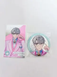 にじさんじ8周年記念グッズ 一橋綾人 缶バッジ カード