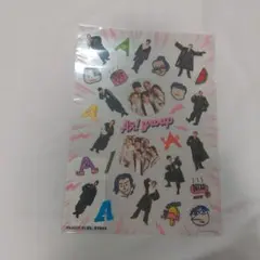 クリアステッカーセット　Aぇ! group
