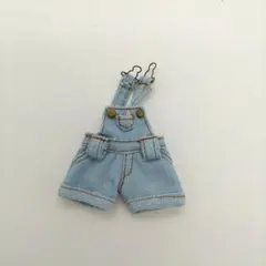 オビツ11 ねんどろいどどーる　オーバーオール水色