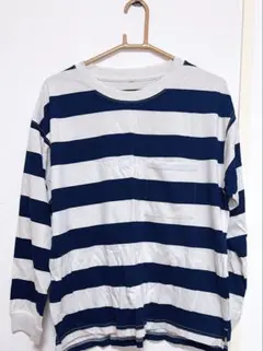 【新品】ストライプ柄♡長袖Tシャツ・XLサイズ