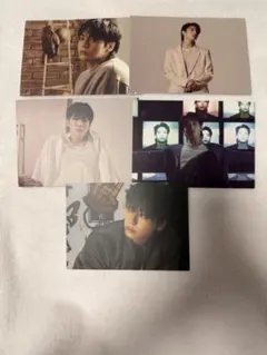 BTS JUNG KOOK ジョングク GOLDEN フォトカード 5枚セット