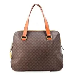 CELINE トートバッグ マカダム PVC ショルダーバッグ ハンドバッグ