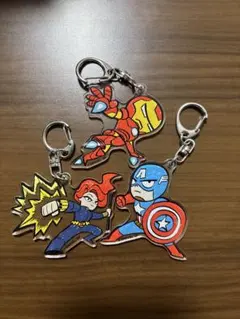 MARVEL アクリルキーホルダー 3個セット