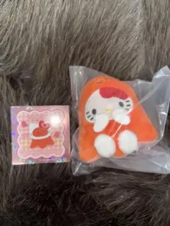 にっこりーノ×サンリオ　ぬいぐるみマスコット　ハローキティ