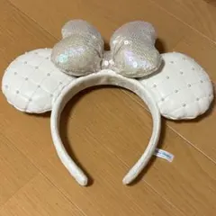 ミニー キルティングカチューシャ ホワイト