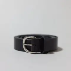 イタリアンレザー　ベルト　ブラック
