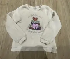 any FAM　スパンコール　トレーナー　120センチ
