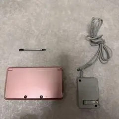 ニンテンドー3DS ピンク 充電器・スタイラスペン付き