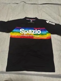 Spazio サッカーユニフォーム ブラック レインボー