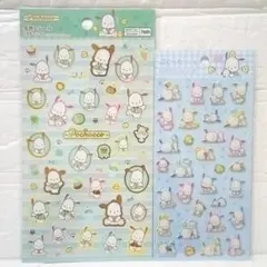 【新品】サンリオ　ポチャッコ　箔押しシール&ぷくっとシール