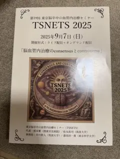 tsnets 2025 未裁断