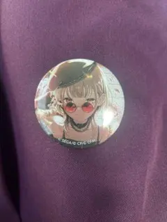 プロセカ グリッター缶バッジ44Ｂ 小豆沢こはね