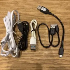 USB-Bタイプ　ケーブル　5本