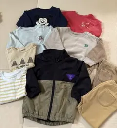 トレーナー、Tシャツ、アウターセット