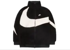 Nike フリースボアジャケット ブラック/ホワイト