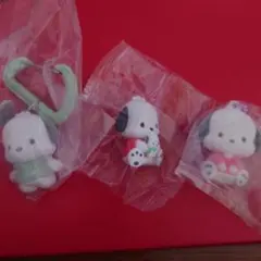 ポチャッコ　ガチャガチャ　3点セット　カプセルトイ