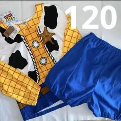 120 トイストーリー ウッディ リトシー なりきり パジャマ セットアップ