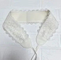 ホワイトベルト サッシュベルト リボン レース コルセット 着痩せ 帯締め