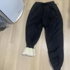 男女兼用変則キルティング裏ボアパンツ(新品タグ無)2,220円(送料無料)