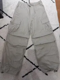 H&M LOOSE FIT カーゴパンツ ベージュ
