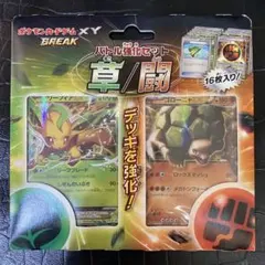 XY　BREAK バトル強化セット　草/闘　リーフィア　ゴローニャ　EX 未開封 XY BREAK バトル強化セット 草/闘 リーフィア ゴローニャ EX 未開封