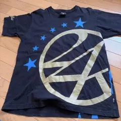24karat's カジュアルTシャツ S 黒/青/金