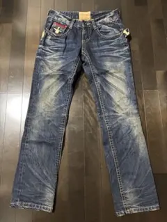 ロリータジーンズ激レア奈良美智デニムLOLITA JEANS☆サイズ大きめです