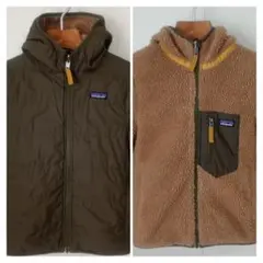 patagonia リバーシブル・レディ・フレディ・フーディ レディースXS
