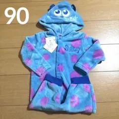 モンスターズインク　サリー　なりきり着ぐるみ　カバーオール　新品90 ロンパース