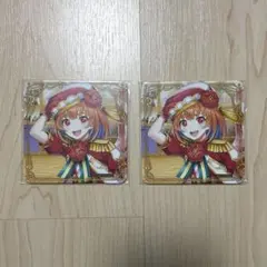 白猫プロジェクト セツナ・アラヤ コースター 2枚セット 白猫カフェ