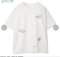 【新品・タグ付き】夏目友人帳 ニャンコ先生 Tシャツ WHITE Lサイズのサムネイル