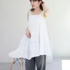 Kastane コットンキャミチュニック